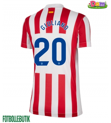 Atletico Madrid Giuliano Simeone #20 Hemmatröja Kvinnor 2025-26 Kortärmad